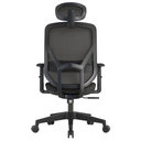 Ver imagem 4 de Cadeira Escritório Presidente NR17 Tela Mesh Alpha Preto