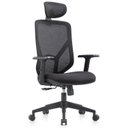 Ver imagem 2 de Cadeira Escritório Presidente NR17 Tela Mesh Alpha