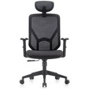 Ver imagem 5 de Cadeira Escritório Presidente NR17 Tela Mesh Alpha