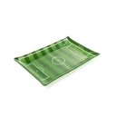 Ver imagem 1 de Petisqueira de Vidro Campo de Futebol Brasil Copa do Mundo Prato para Petiscos Mesa Posta