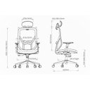 Ver imagem 5 de Cadeira Escritório Presidente NR17 Tela Mesh Alpha