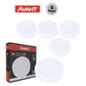 Kit 5 Painel Led Sobrepor Redondo 12w 6500K Bivolt Branco Frio Avant - 2