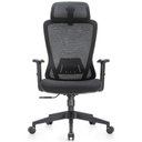 Ver imagem 6 de Cadeira Escritório Presidente NR17 Ergonômica Tela Mesh Kappa Preto