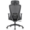 Ver imagem 3 de Cadeira Escritório Presidente NR17 Ergonômica Tela Mesh Kappa Preto