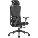 Ver mais imagens de Cadeira Escritório Presidente NR17 Ergonômica Tela Mesh Kappa Preto