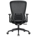 Ver mais imagens de Cadeira Escritório Diretor NR17 Ergonômica Tela Mesh Kappa Preto