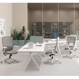 Cadeira Escritório Presidente NR17 Ergonômica Tela Mesh Sigma - 2
