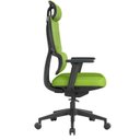 Ver mais imagens de Cadeira de Escritório Presidente NR17 Ergonômica Tela Mesh Beta Verde