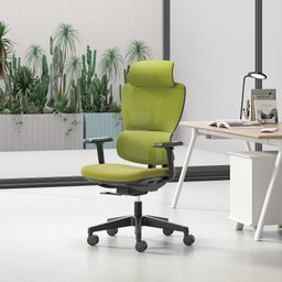 Cadeira de Escritório Presidente NR17 Ergonômica Tela Mesh Beta - 2