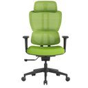 Ver imagem 7 de Cadeira de Escritório Presidente NR17 Ergonômica Tela Mesh Beta Verde