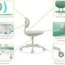 Ver imagem 4 de Cadeira Escritório de Estudo Delta Infantil Escritório Preto