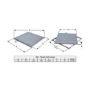 Ver imagem 3 de Tampa Tampão Chão Alumínio Fundido Quadrado Simples 70x70cm