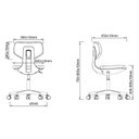 Ver imagem 5 de Cadeira Escritório de Estudo Delta Infantil Escritório