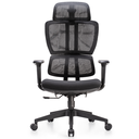 Ver imagem 3 de Cadeira de Escritório Presidente NR17 Ergonômica Tela Mesh Phi Preto