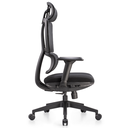 Ver imagem 4 de Cadeira de Escritório Presidente NR17 Ergonômica Tela Mesh Phi Preto