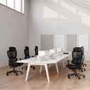 Ver mais imagens de Cadeira de Escritório Presidente NR17 Ergonômica Tela Mesh PHI