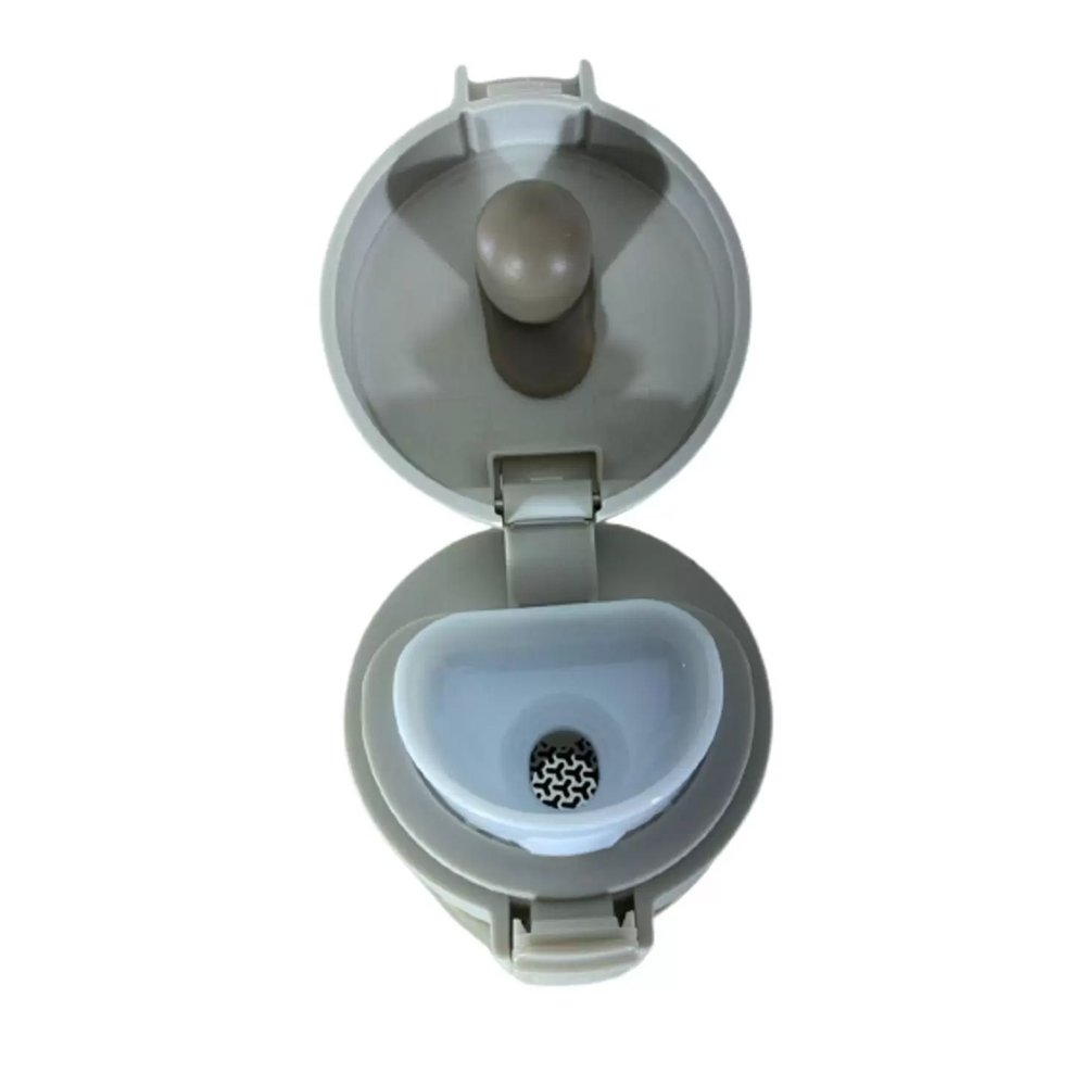 Copo em Aço Inox Térmico Squeeze Tampa com Isolamento a vácuo Café Quente Frio 500ml - Azul - 2