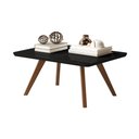 Ver imagem 2 de Mesa Decor de Centro Pés em Madeira Maciça - Preto