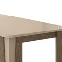 Ver imagem 4 de Mesa para Sala de Jantar 6 Lugares Opera Marrom/Fendi/Carvalho
