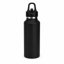 Ver imagem 1 de Garrafa Térmica Ms-940 700ml Inox 316 com Tampa de Abertura Rápida e Vedação Segura:Preto
