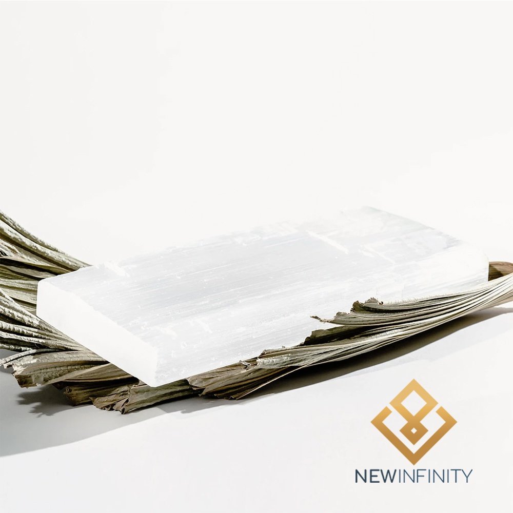 Ver imagem 1 de Barra de Selenita 10cm Pedra Natural Polida Cristal Energia:branco