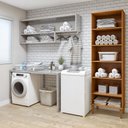 Ver imagem 1 de Lavanderia Modulada Aracaju 5 P Rateleiras