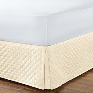 Saia para Cama Box Matelada Casal Padrão - Palha