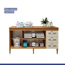 Ver imagem 6 de Lavanderia Modulada Balcão 3 Portas e 3 Gavetas Nova Iguaçu