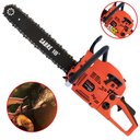 Ver imagem 1 de Motosserra Profissional Vulcan VSL550 Á Gasolina 2T 55cc 3HP 11.000rpm Ignição Eletrônica