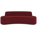 Ver imagem 6 de Sofá 3 Lugares Sala de Estar Cancún D02 Veludo Marsala 180 cm C-278 - Lyam Decor