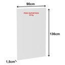 Ver imagem 3 de Painel para TV até 32 Polegadas 90cmx136cm Escritório Branco