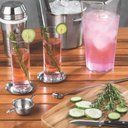 Ver imagem 3 de 4 Colheres para Coquetéis Drinks 30cm em Aço Inox Tramontina Sucos Caipirinha Martini Gin Tônica