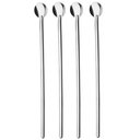 Ver imagem 1 de 4 Colheres para Coquetéis Drinks 30cm em Aço Inox Tramontina Sucos Caipirinha Martini Gin Tônica