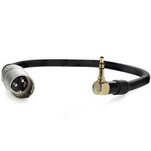 Cabo Adaptador P2 Estereo 90 Graus para Xlr Macho - 50 Cm