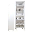 Ver imagem 2 de Lavanderia Modulada 2 Armários Multiuso Campinas 1 Porta 9 Prateleiras