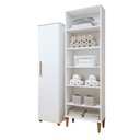 Ver imagem 2 de Lavanderia Modulada 2 Armários Multiuso Campinas 1 Porta 9 Prateleiras