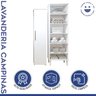 Lavanderia Modulada 2 Armários Multiuso Campinas 1 Porta 9 Prateleiras - 6
