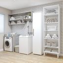 Ver imagem 1 de Lavanderia Modulada 2 Armários Multiuso Campinas 1 Porta 9 Prateleiras