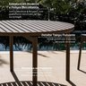 Conjunto Jardim 1 Mesa Ø130cm 4 Cadeiras sem Braços 1 Ombrelone Refúgio CabeCasa MadeiraOriginals - 6