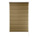Ver imagem 1 de Persiana Zebra 160x160 Caramelo Rolo Dupla Decorativa