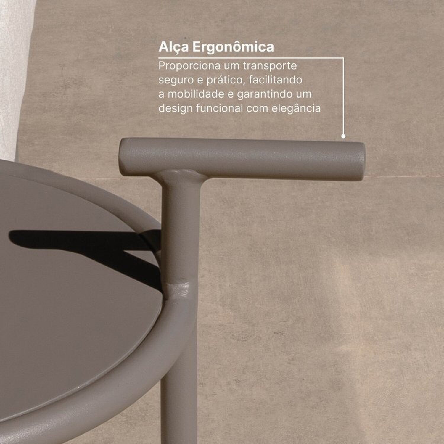 Conjunto Jardim e Varanda 2 Poltronas 1 Mesinha com Alça Refúgio Cabecasa Madeiramadeira - 6