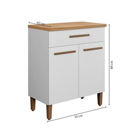 Balcão Omega Master Mdf Arte Móveis - 3