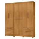Ver imagem 1 de Guarda Roupa Casal Londres Carvalho Americano - Incorplac