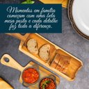 Ver imagem 3 de Kit Tábua de Frios com Divisórias Petisqueira de Madeira