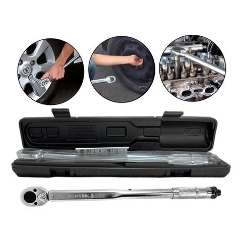 Torquímetro Estalo 1/2 Pol. 40-210nm com Estojo