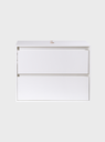 Ver imagem 7 de Gabinete para Banheiro 80cm MDF Branco Dubai - On Móveis