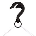 Ver imagem 5 de Mini-varal Redondo 16 Prendedores Preto Mor