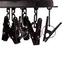 Ver imagem 4 de Mini-varal Redondo 16 Prendedores Preto Mor