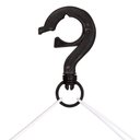 Ver imagem 6 de Mini-varal Redondo 16 Prendedores Preto Mor