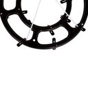 Ver imagem 3 de Mini-varal Redondo 16 Prendedores Preto Mor